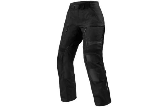 Spodnie tekstylne damskie REVIT SAND 5 H2O LADY SHORT BLACK czarny
