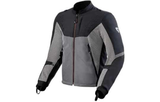 Kurtka tekstylna REVIT STRATUM GTX GREY/ANTHRACITE szary czarny czerwony