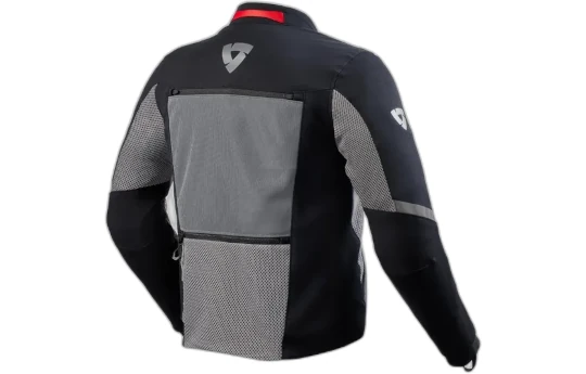 Kurtka tekstylna REVIT STRATUM GTX GREY/ANTHRACITE szary czarny czerwony