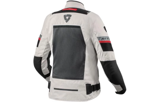 Kurtka tekstylna damska REVIT TORNADO 4 LADY H2O SILVER/BLACK srebrny czarny czerwony