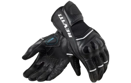 Rękawice sportowe damskie REVIT XENA 4 LADY BLACK/WHITE czarny biały