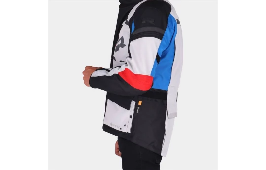 Kurtka tekstylna RICHA BRUTUS GORE-TEX GREY/BLUE/RED szary niebieski czerwony