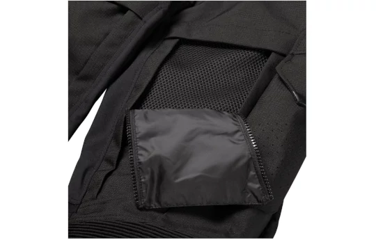 Spodnie tekstylne RICHA INFINITY 3 ADVENTURE LONG BLACK czarny