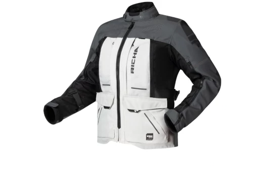 Kurtka tekstylna damska RICHA INFINITY 3 ADVENTURE LADY GREY szary