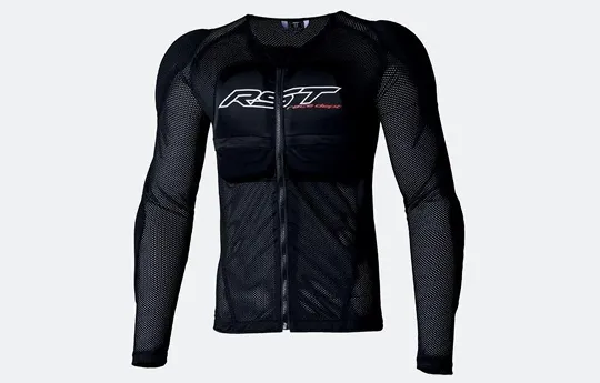 Kurtka tekstylna RST ARMOUR BLACK czarny