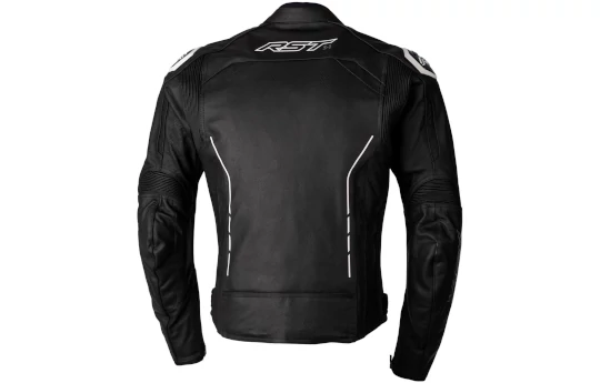 Kurtka skórzana RST S1 CE BLACK/GREY/NEON GREEN czarny szary zielony fluo