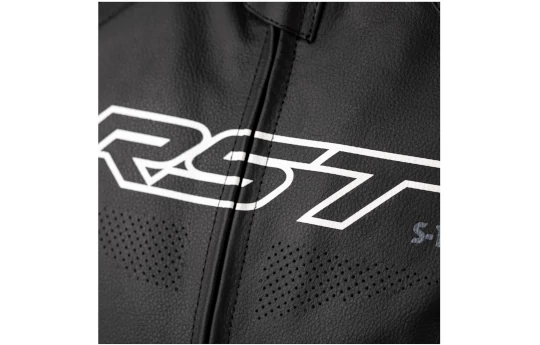 Kurtka skórzana RST S1 CE BLACK/GREY/NEON GREEN czarny szary zielony fluo