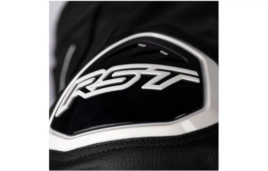 Kurtka skórzana RST S1 CE BLACK/GREY/NEON GREEN czarny szary zielony fluo