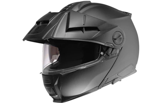 Kask szczękowy SCHUBERTH E2 ECE DEFENDER WHITE biały czerwony niebieski czarny