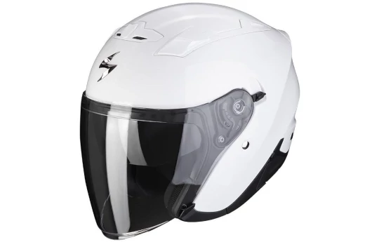 Kask otwarty SCORPION EXO-230 SOLID SILVER srebrny