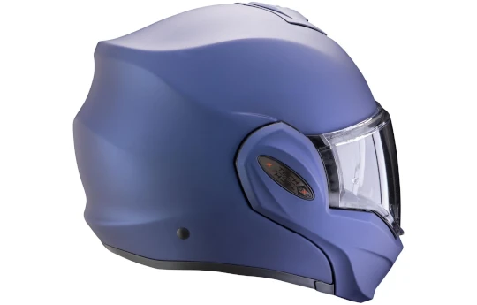 Kask szczękowy SCORPION EXO-TECH EVO PRO SOLID METALLIC BLUE MATT niebieski