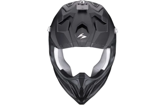 Kask cross SCORPION VX 22 AIR CX WHITE/BLACK/BLUE biały czarny niebieski