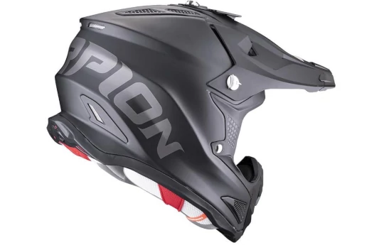 Kask cross SCORPION VX 22 AIR CX WHITE/BLACK/BLUE biały czarny niebieski