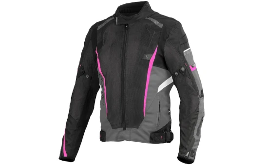 Kurtka tekstylna damska SECA AIRFLOW II LADY BLACK czarny