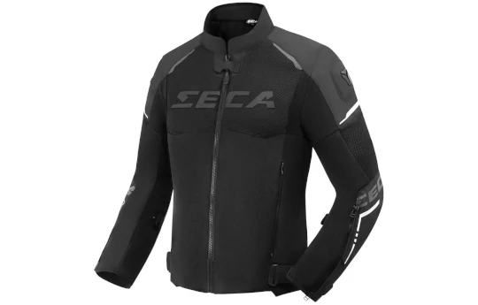 Kurtka tekstylna SECA AIRFLOW III BLACK czarny