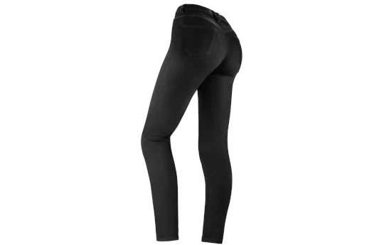 Jeansy motocyklowe damskie SECA ANGEL BLACK czarny
