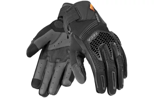 Rękawice szosowo-turystyczne SECA GRAVEL BLACK czarny