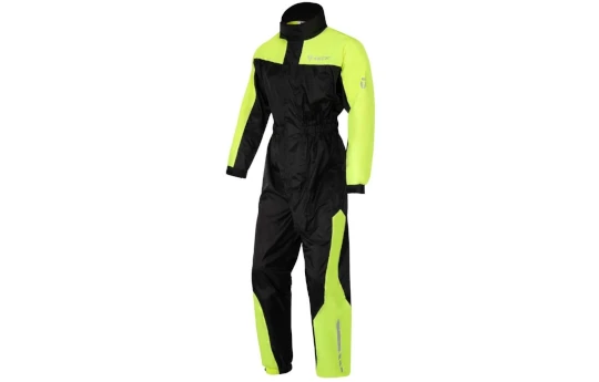 Kombinezon przeciwdeszczowy SECA MONSUN EVO BLACK/FLUO czarny żółty fluo