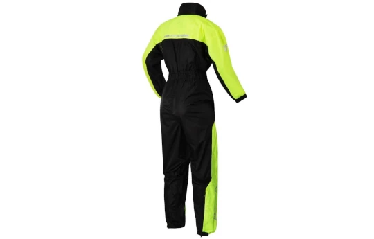 Kombinezon przeciwdeszczowy SECA MONSUN EVO BLACK/FLUO czarny żółty fluo