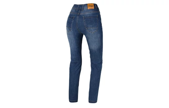 Jeansy motocyklowe damskie SECA SELENE BLUE niebieski