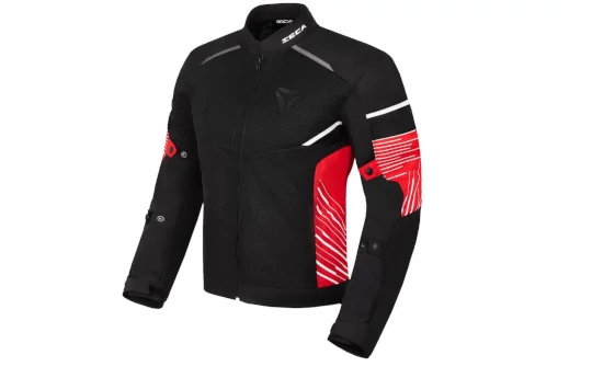 Kurtka tekstylna SECA SUMMER WAY BLACK czarny