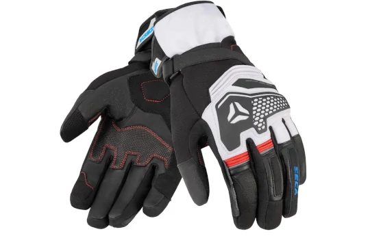Rękawice zimowe SECA TURISMO WP GREY/RED/BLUE szary czerwony niebieski