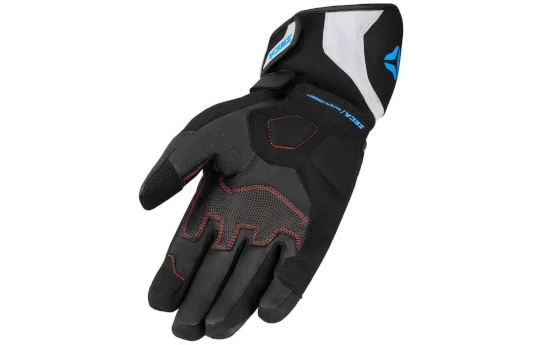 Rękawice zimowe SECA TURISMO WP GREY/RED/BLUE szary czerwony niebieski