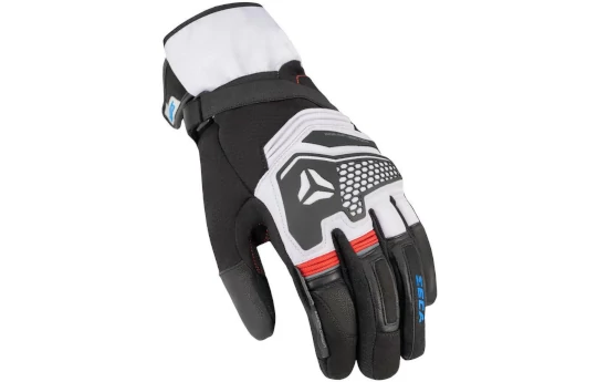 Rękawice zimowe SECA TURISMO WP GREY/RED/BLUE szary czerwony niebieski