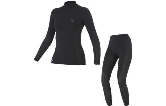 Zestaw bielizny termoaktywnej damska SHIMA BASECOOLER 2 LADY czarny