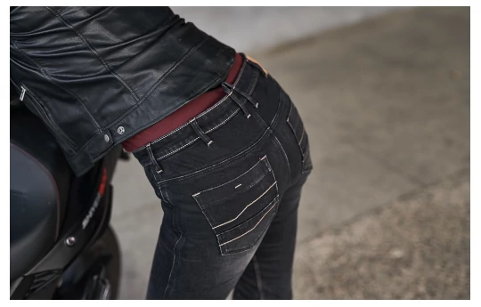 Jeansy motocyklowe damskie SHIMA DEVON LADY BLUE niebieski