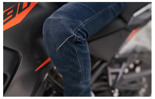 Jeansy motocyklowe SHIMA DEVON MEN DARK BLUE granatowy niebieski