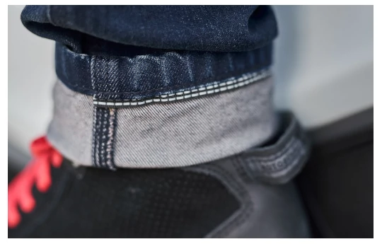 Jeansy motocyklowe SHIMA DEVON MEN DARK BLUE granatowy niebieski