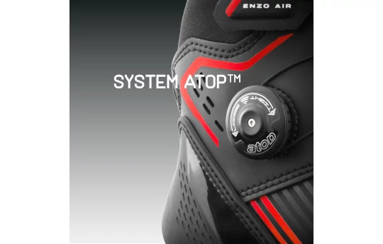 Buty krótkie SHIMA ENZO AIR BLACK/RED czarny czerwony