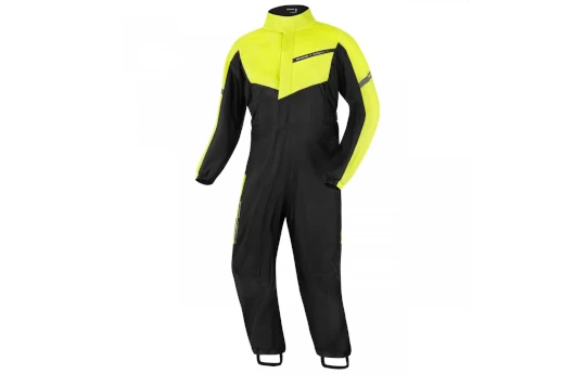 Kombinezon przeciwdeszczowy SHIMA HYDRODRY 2.0 BLACK/FLUO czarny żółty fluo