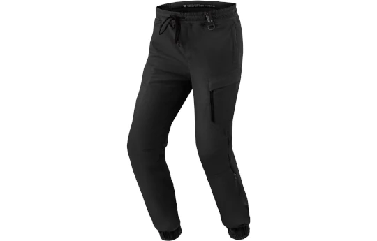 Jeansy motocyklowe SHIMA JOGGSTER BLACK czarny