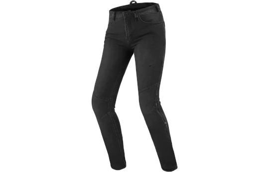 Jeansy motocyklowe damskie SHIMA METRO LADY BLACK czarny