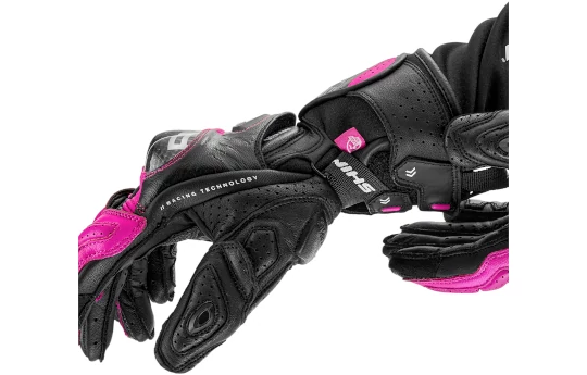 Rękawice sportowe damskie SHIMA RS-3 LADY PINK czarny różowy