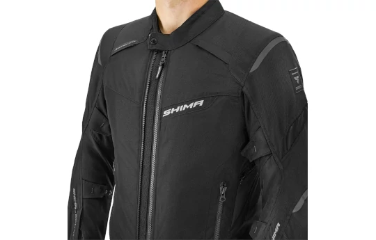 Kurtka tekstylna SHIMA RUSH 2.0 BLACK czarny