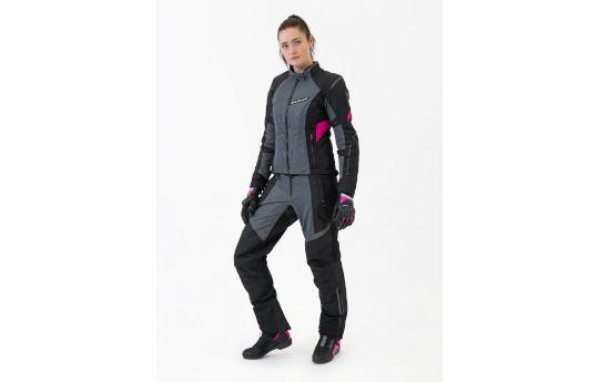 Spodnie tekstylne damskie SHIMA RUSH 2.0 VENTED LADY PINK czarny szary różowy