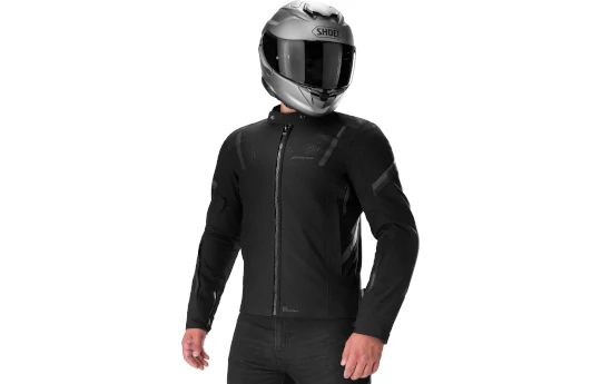 Kurtka tekstylna SHIMA RUSH 3.0 AIR G2 BLACK czarny