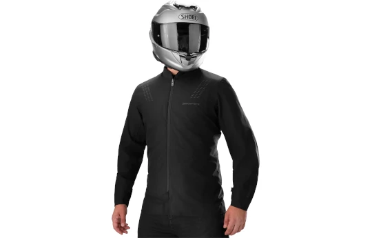 Kurtka tekstylna SHIMA RUSH 3.0 AIR G2 BLACK czarny