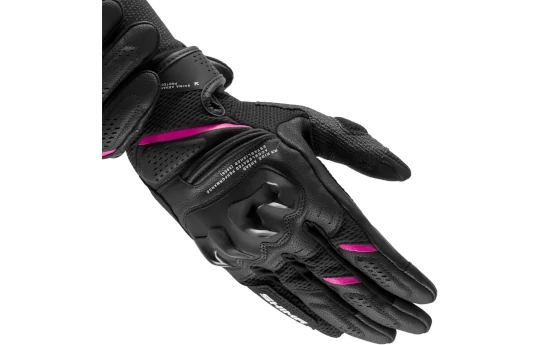 Rękawice miejskie damskie SHIMA SPARK 3.0 LADY BLACK/WHITE czarny biały