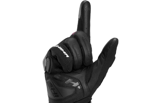 Rękawice miejskie damskie SHIMA SPARK 3.0 LADY BLACK/WHITE czarny biały