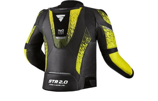 Kombinezon dwuczęściowy SHIMA STR 2.0 BLACK/YELLOW FLUO czarny żółty fluo