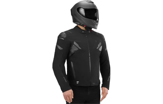 Kurtka tekstylna SHIMA STX G2 BLACK czarny