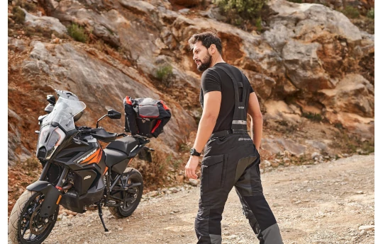 Szelki do spodni SHIMA SUSPENDERS czarny