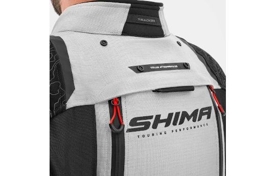 Kurtka tekstylna SHIMA TRACKER BLACK czarny