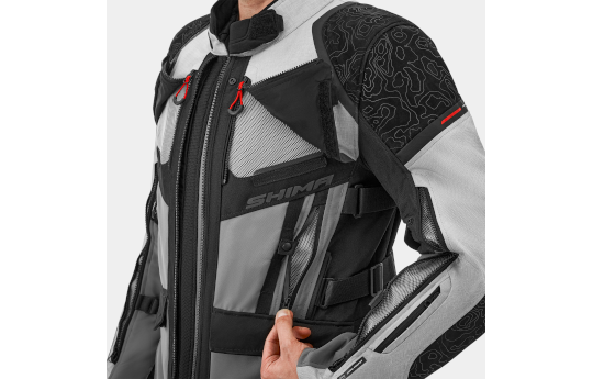 Kurtka tekstylna SHIMA TRACKER BLACK czarny