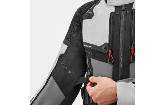 Kurtka tekstylna SHIMA TRACKER BLACK czarny