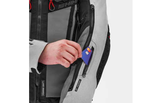 Kurtka tekstylna SHIMA TRACKER BLACK czarny
